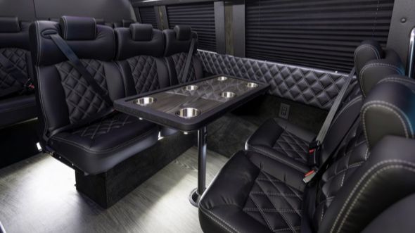 moreno valley 10 passenger sprinter van interior