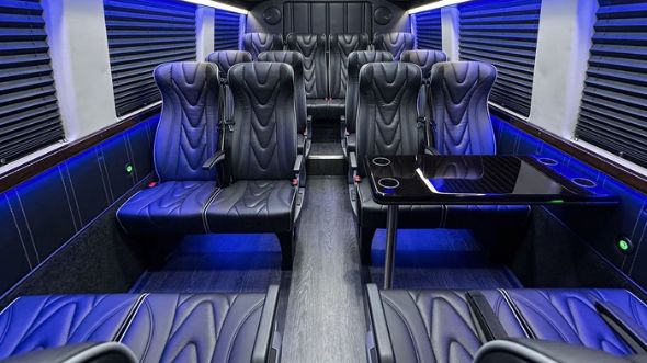 moreno valley 20 passenger sprinter van interior