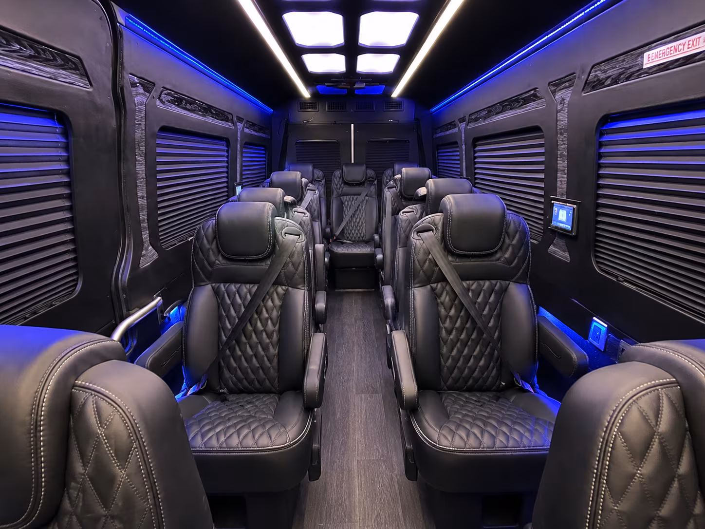 12 passenger sprinter van inside