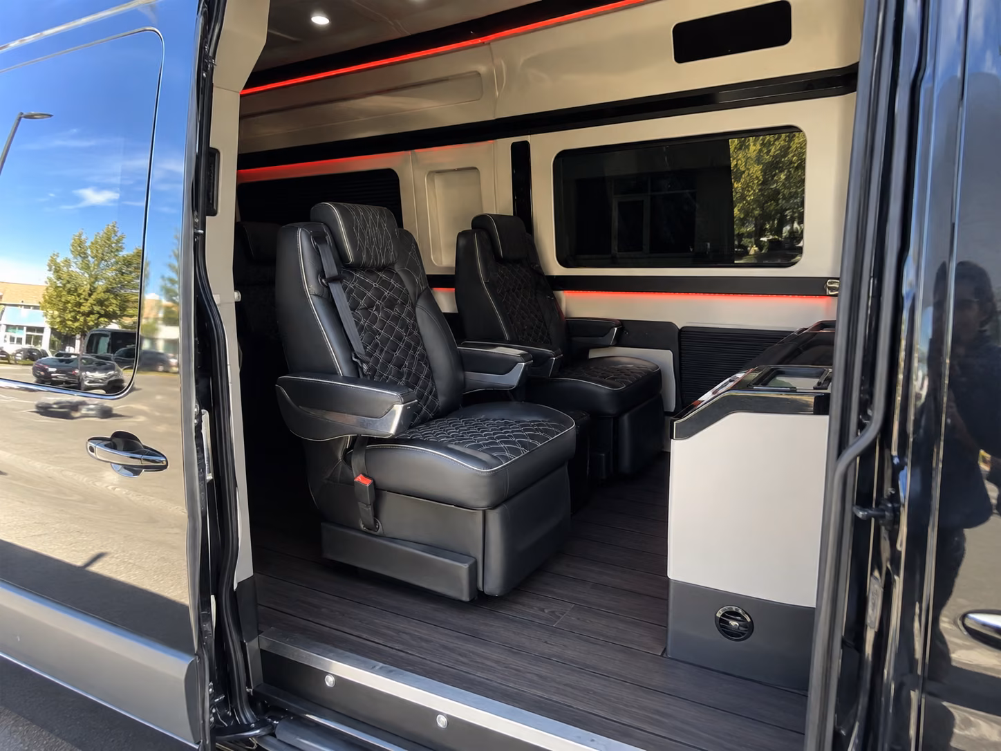 12 passenger sprinter van interior