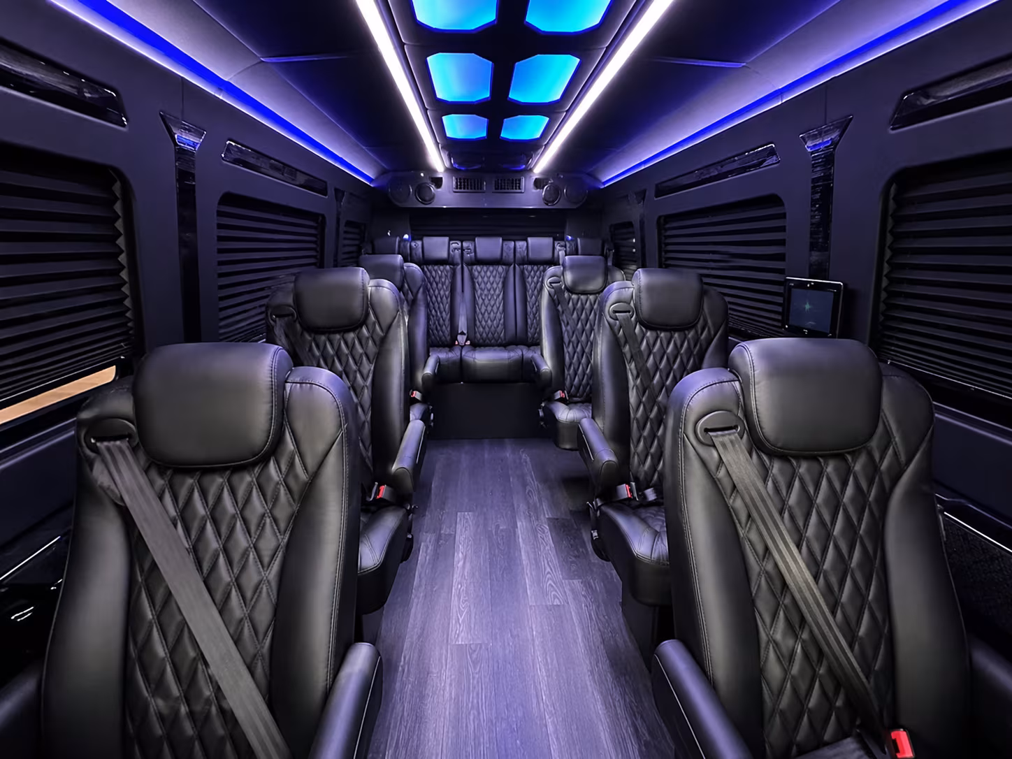 8 passenger sprinter van interior