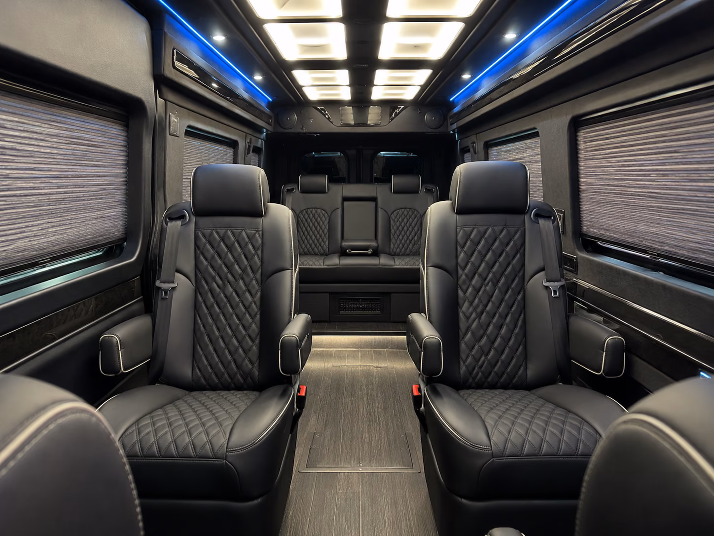 moreno valley 10 passenger sprinter van inside