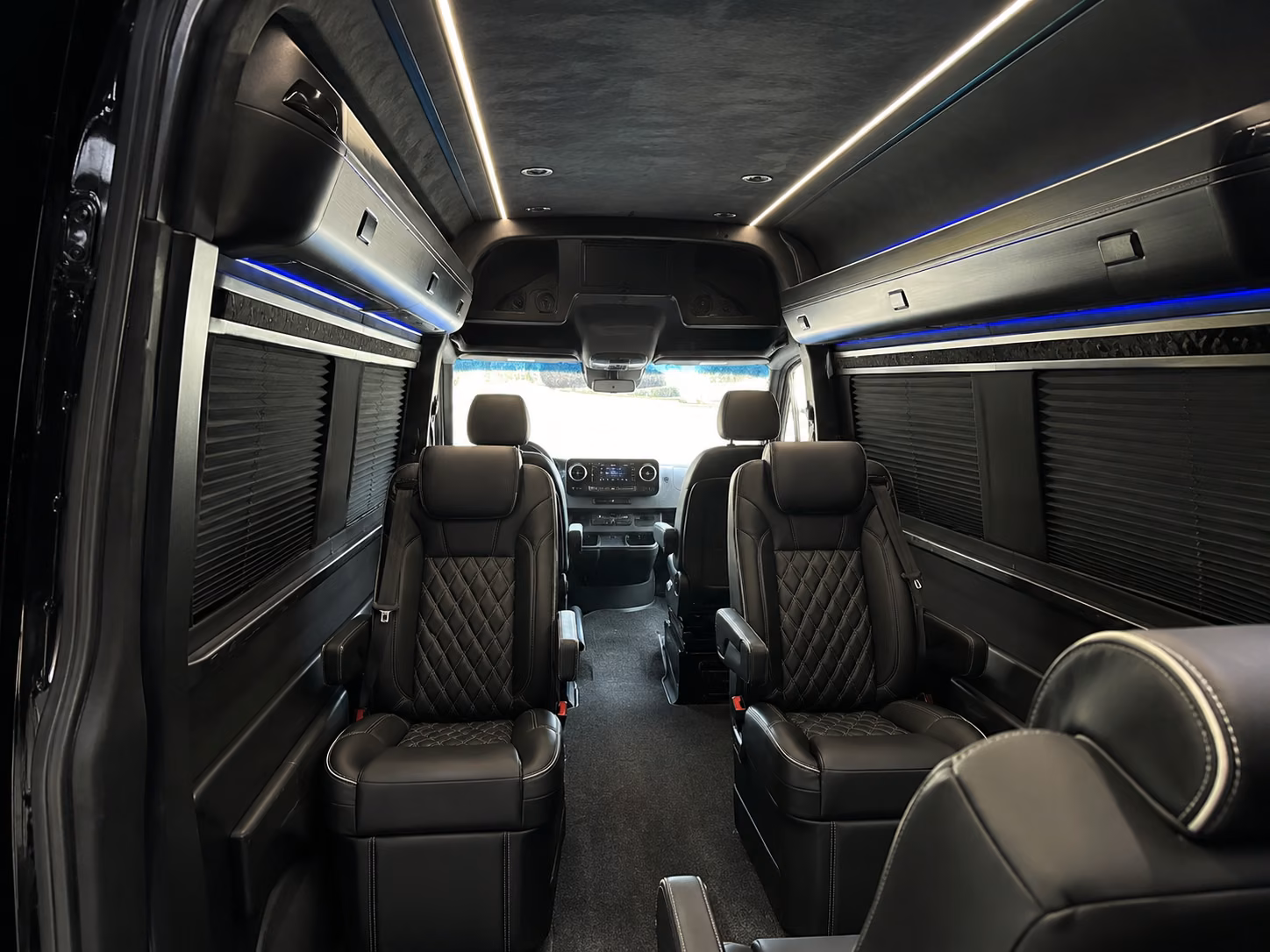 moreno valley 15 passenger sprinter van inside