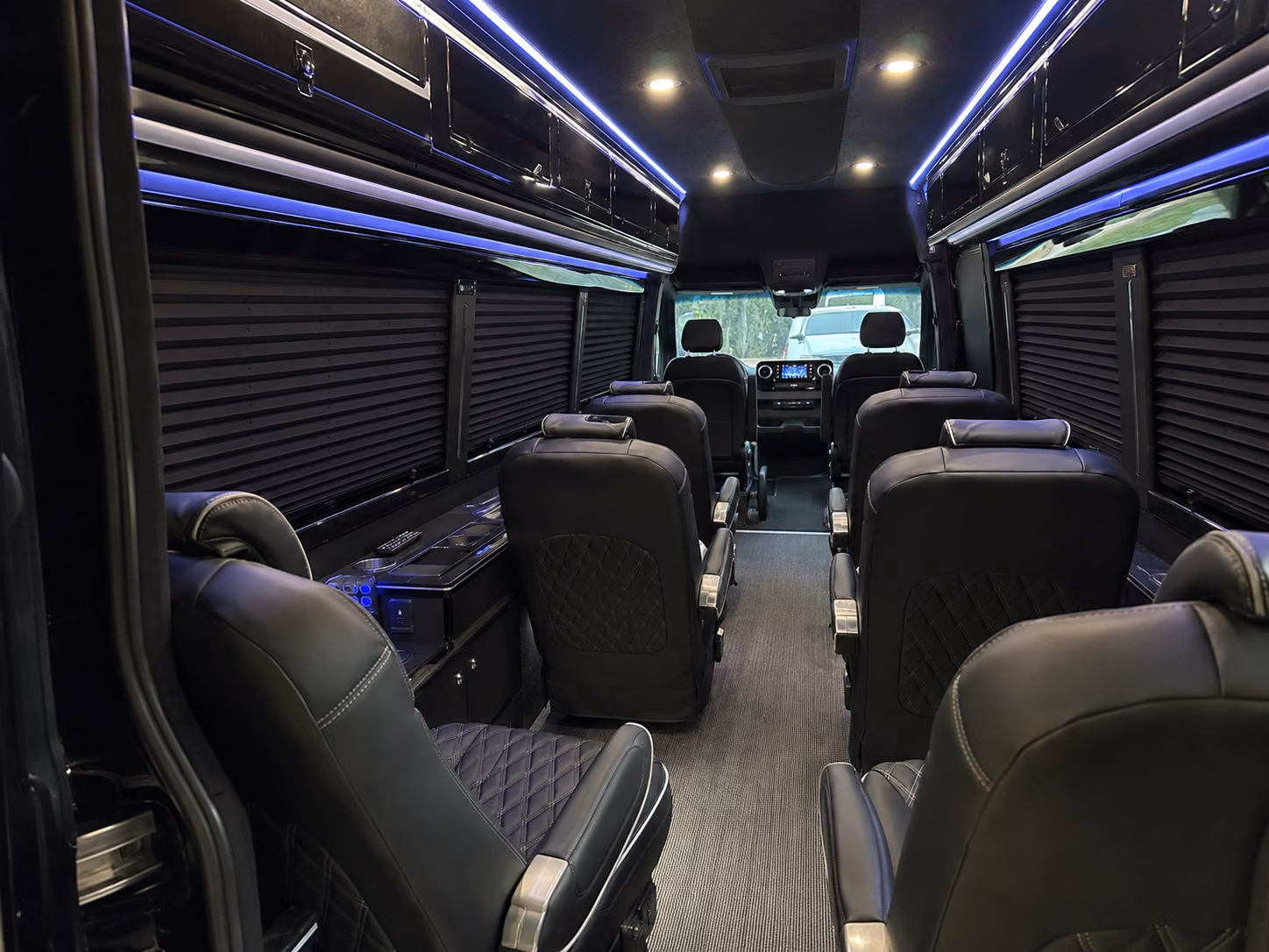 moreno valley 15 passenger sprinter van interior