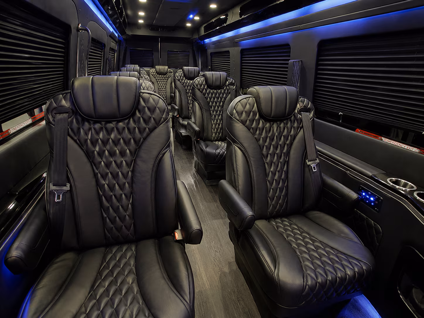 moreno valley 20 passenger sprinter van interior