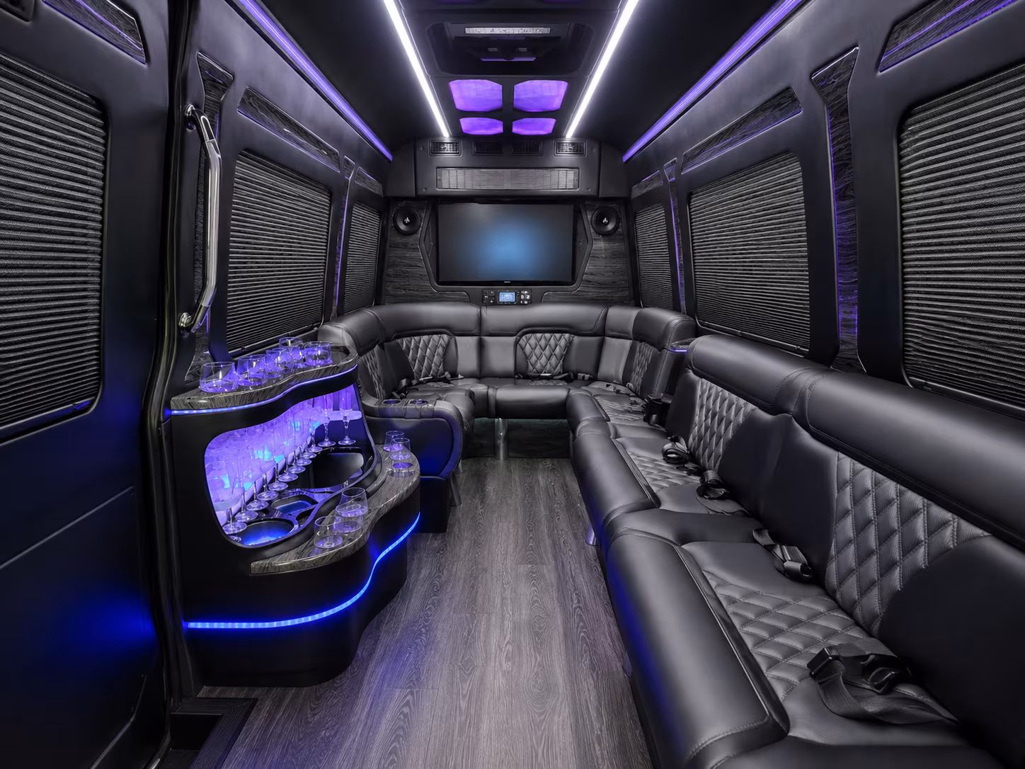 moreno valley sprinter limousine inside