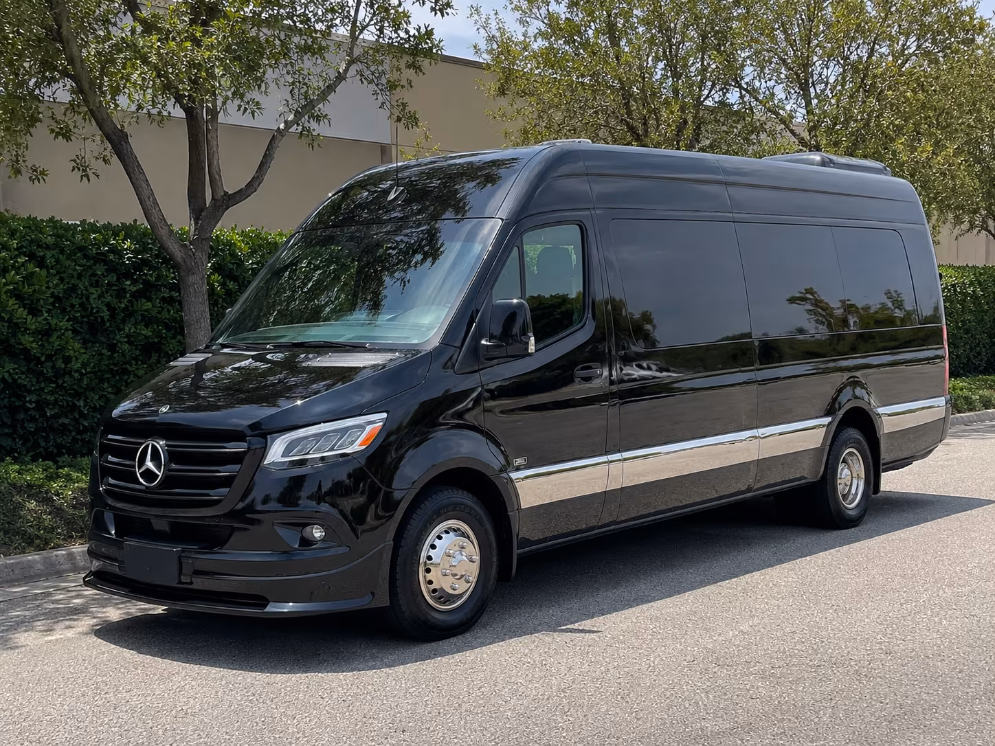 moreno valley wedding sprinter van rental