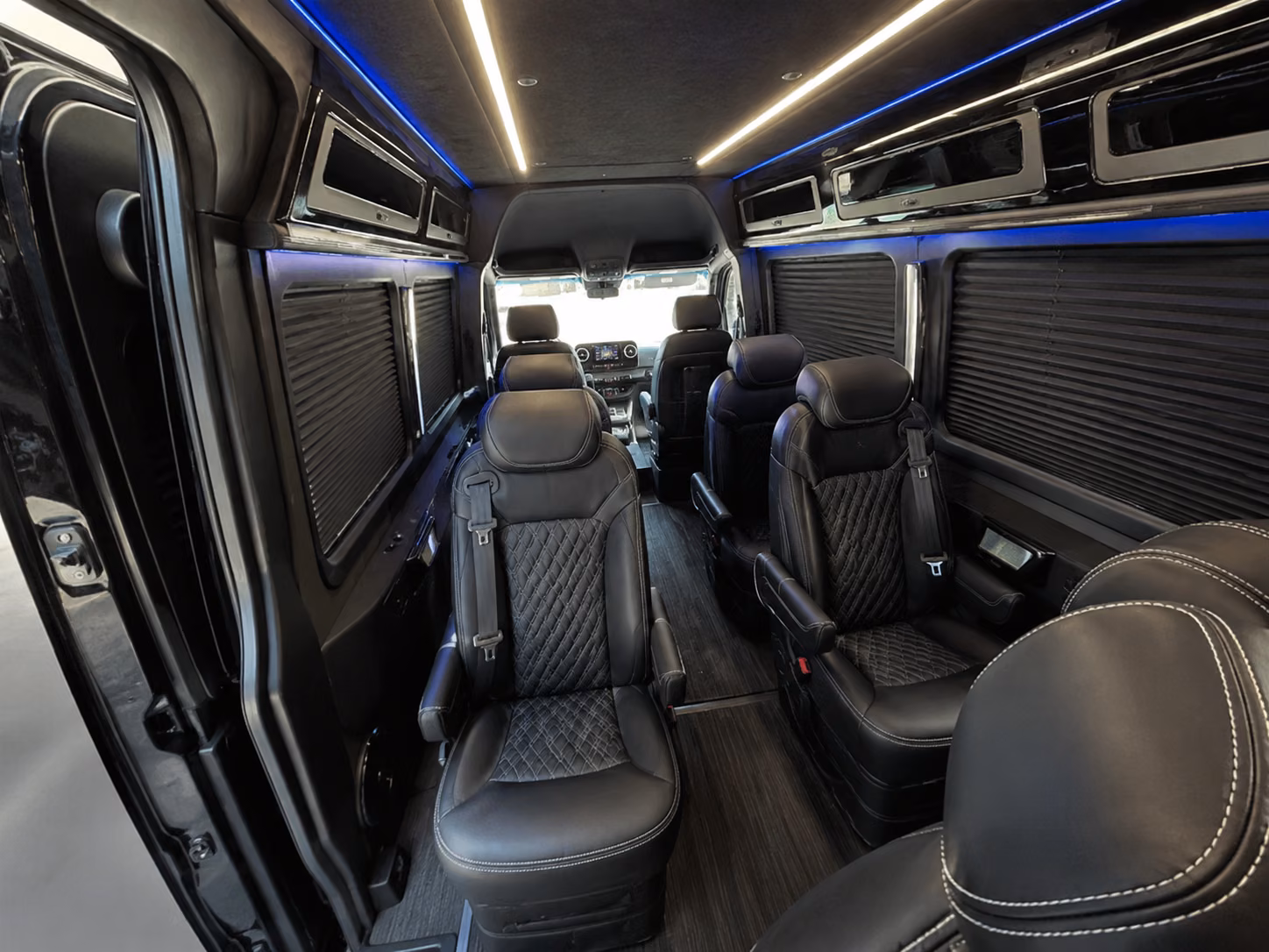 private night out sprinter van rentals for friend groups and anniversaries in moreno valley